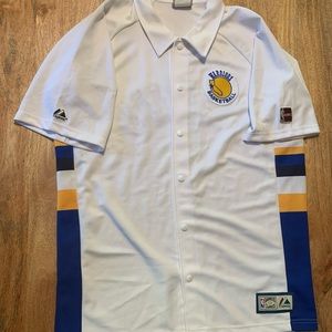 Golden state Warrior top and bottom Vintage